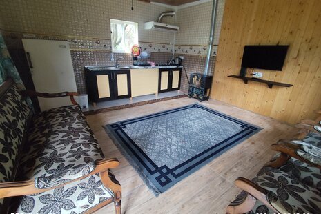 کلبه مبله تکخواب نمدار در شیرگاه
