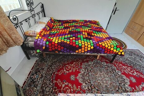 واحد تکخواب مبله در طبقه ی اول ویلا بابل