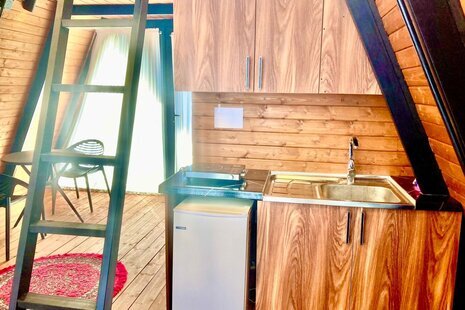 کلبه سوئیسی تکخواب میراث 2 در نور