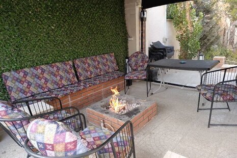 ویلا استخردار مبله تکخواب گیسو در چهارباغ