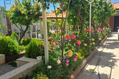 ویلا استخردار تکخواب سبزه باغچه در ملارد