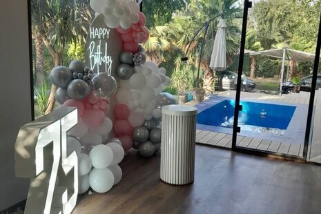 ویلا باغ دوبلکس دوخواب نخل در شهریار