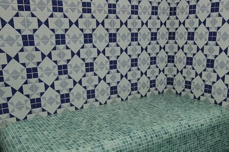 کلبه استخردار تکخواب نیلای در بومگردی رامیان