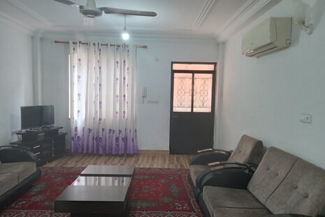 واحد دوخواب مبله در طبقه همکف ویلا در رامسر