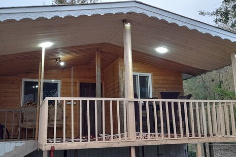 کلبه چوبی تکخواب در ماسال