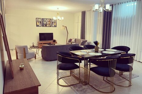 آپارتمان مبله دوخواب تراس دار لوکس 4 در فردوس