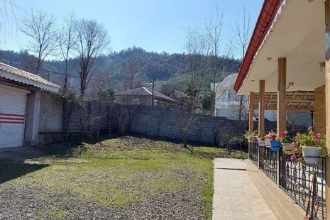 باغ ویلا جنگلی دوخواب مبله در فومن