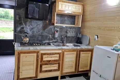 کلبه سویسی دوبلکس جنگلی امیرعلی در شیرگاه