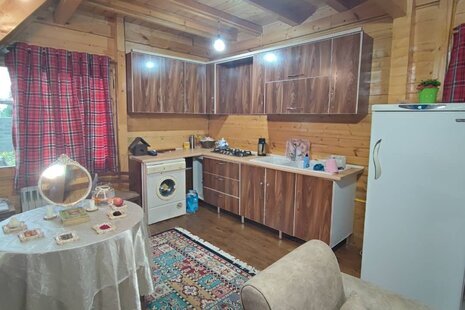 ویلا چوبی دوبلکس دوخواب ساحلی در چمخاله