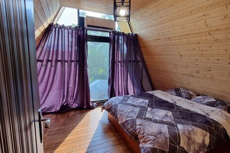 کلبه سوئیسی مبله دوخواب اشکان 3 در رامسر