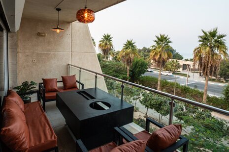 ویلا دوبلکس مبله سه خواب ساحلی تیفانی در کیش