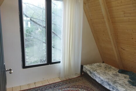 کلبه سوئیسی مبله دوبلکس دو خواب پسر جنگل در تنکابن