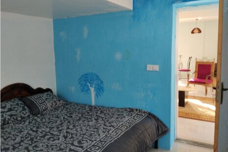 واحد تکخواب مبله در طبقه همکف ویلا نوشهر