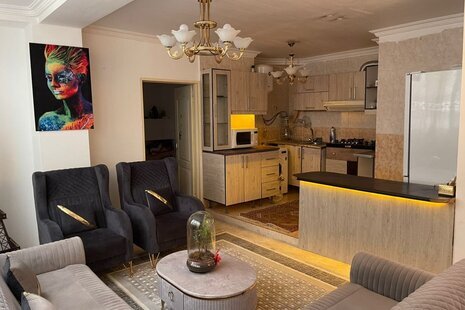 آپارتمان مبله تکخواب طبقه 1 در قشم