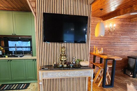 کلبه سوئیسی دوبلکس مبله تک خواب پدرسالار در آمل