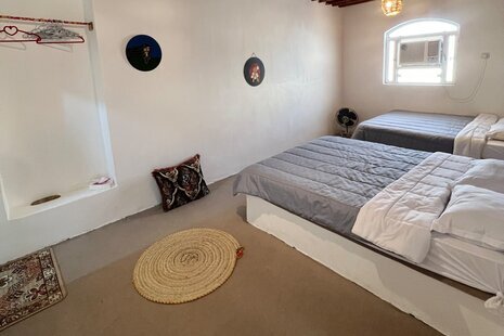 اتاق دو تخت دبل طلوع در بومگردی طبل