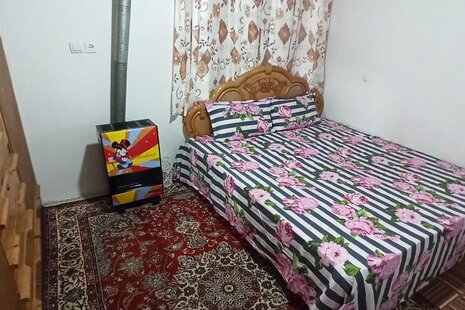 واحد مبله دوخواب در طبقه همکف ویلا در رامسر