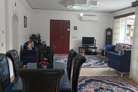 واحد مبله دوخواب در طبقه اول ویلا در چابکسر