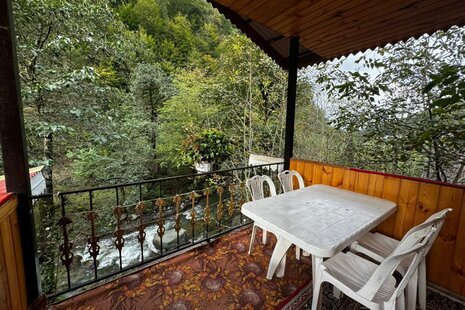 واحد مبله دوخواب در طبقه دوم ویلا اسالم