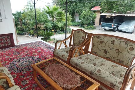 واحد مبله دو خواب گیل سو در طبقه همکف ویلا در چابکسر