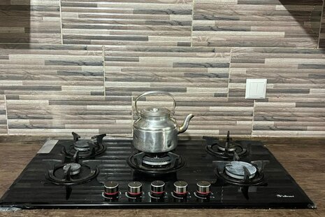 واحد مبله دوخواب طبقه همکف ویلا ابریشم در اسالم