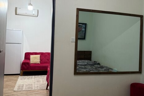 سوئیت 55 متری طبقه همکف در ساری