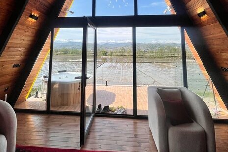 کلبه سوئیسی دوبلکس دو خواب میم در بابل