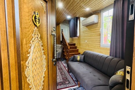 کلبه چوبی دوبلکس دوخواب در ماسال