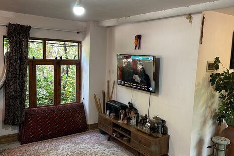 کلبه تک خواب مبله در باغ ویلا در لاهیجان