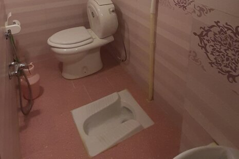 واحد مبله دوخواب طبقه همکف ویلا بیدمجنون در گلوگاه