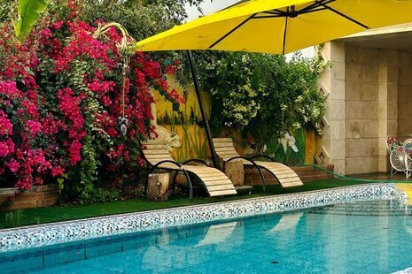 عمارت ویلا باغ استخردار سه خواب سناتور در دزفول