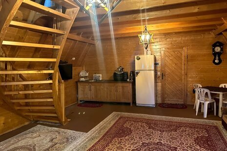 کلبه دوبلکس تک خواب الپ در سوادکوه
