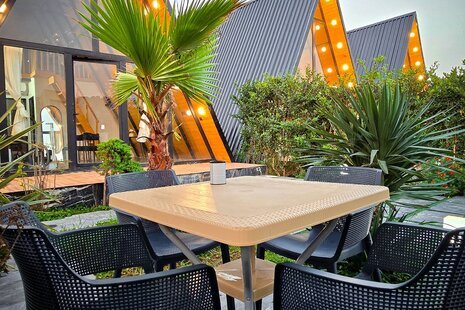 کلبه سوئیسی دوبلکس دوخواب گندم در چمستان (2)