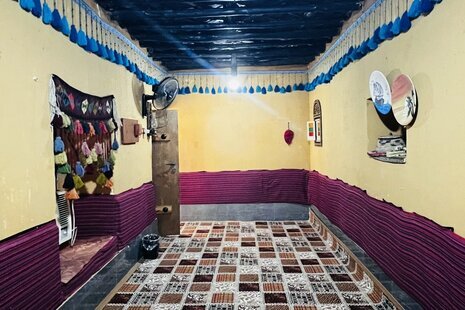 اتاق جالبوت در اقامتگاه بومگردی کنگان