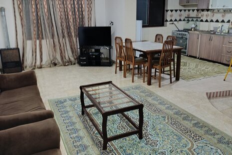 واحد دوخواب در طبقه همکف ویلای فرح آباد
