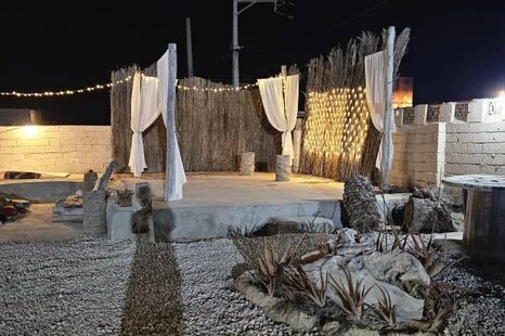 اتاق دریا 2 در بومگردی تورگان قشم