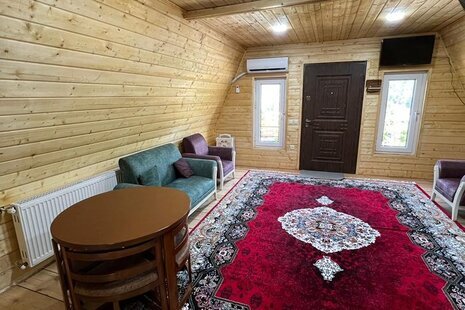 کلبه سوئیسی دوبلکس تکخواب مهرسام در ماسال