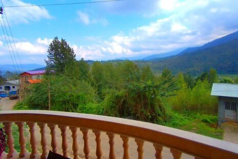 واحد مبله دوخواب طبقه اول ویلا در سوادکوه