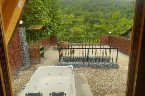 کلبه سوئیسی دوبلکس دوخواب در سوادکوه