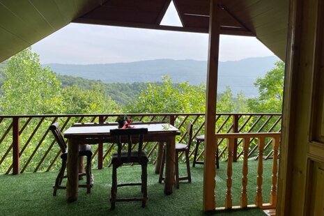 کلبه دوبلکس تکخواب راشا در زیرآب