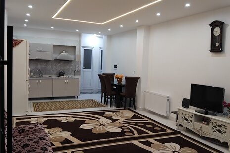 واحد مبله دوخواب در طبقه همکف ویلا  میلاد در آستانه اشرفیه