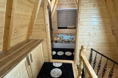 کلبه سوئیسی مبله دوخواب 4 در شیرگاه