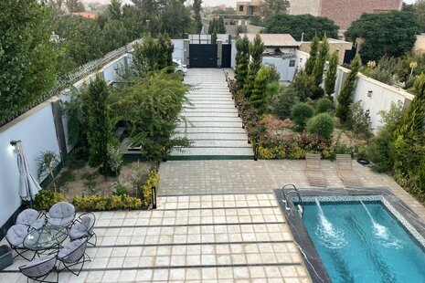 ویلا استخردار مبله دوخواب سوپر لاکچری در چهارباغ