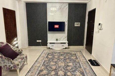 واحد استخردار دوخواب در طبقه همکف ویلا آرامش در چالوس