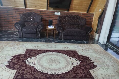 کلبه سوئیسی دوبلکس مبله تکخواب در زیرآب