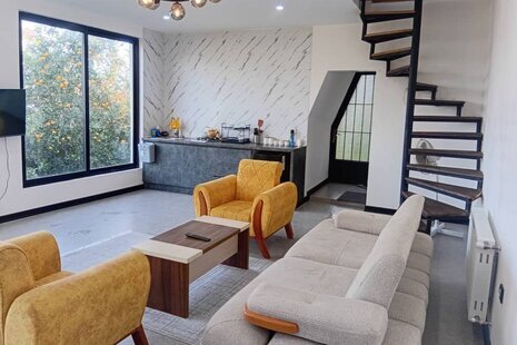 کلبه سوئیسی دوبلکس تکخواب یار در رامسر