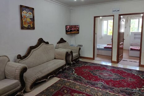 واحد دو خواب در طبقه اول ویلای رشت