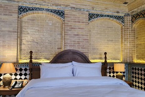 اتاق شاباجی در بومگردی شیراز