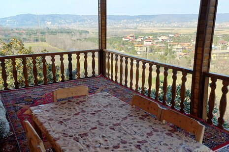 کلبه دوبلکس چوبی دوخواب امیر در شیرگاه