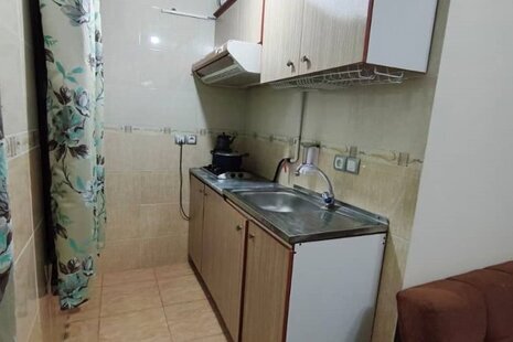 واحد تکخواب 2 نفره نگین در هتل آپارتمان سرعین